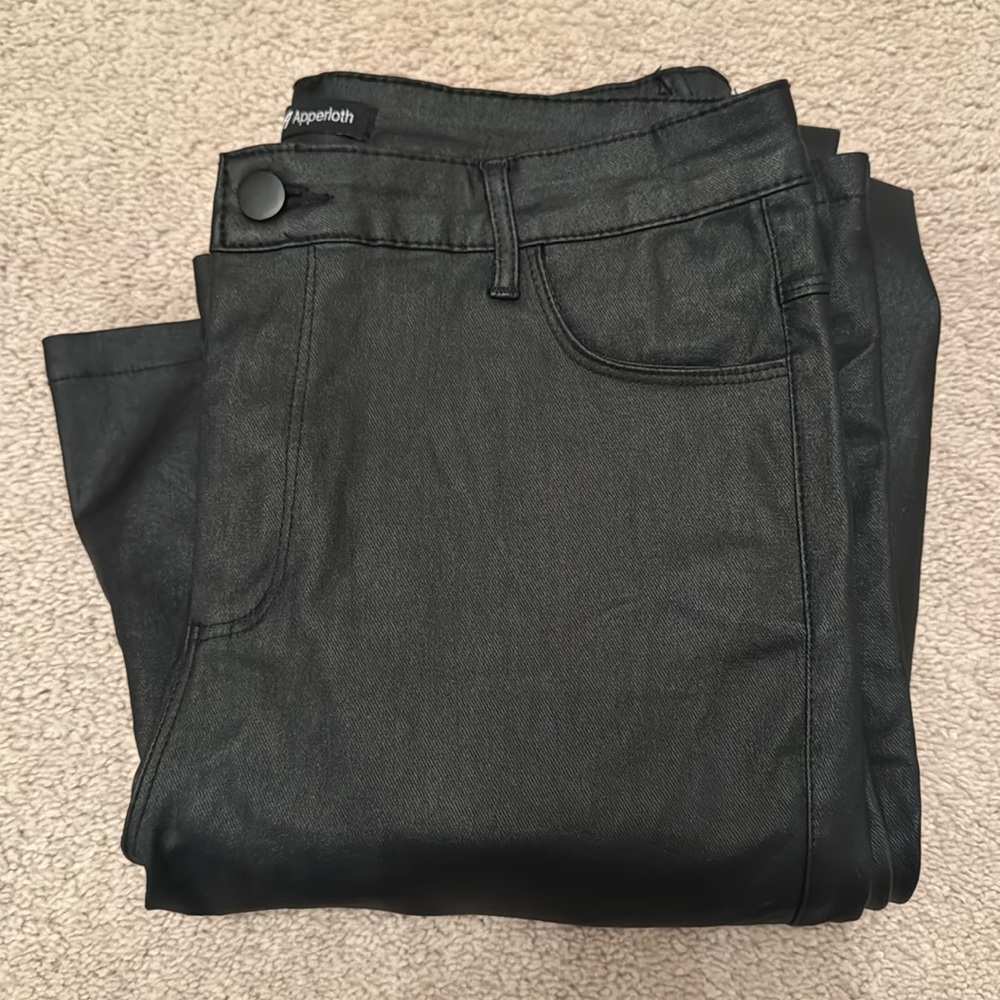 FLARED SHINE PANTS | SHEIN
